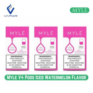 Myle V4 Pods Iced Watermelon Flavor in Dubai Uae