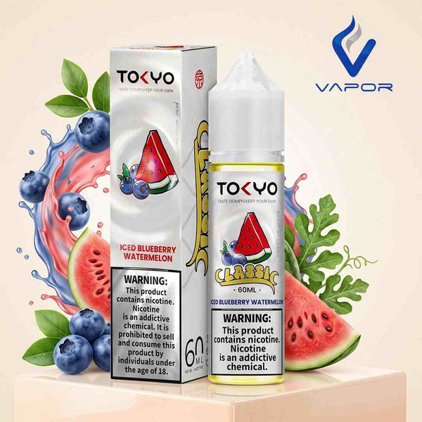 60ml Tokyo E-Liquid 3mg Classic Series
