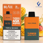 Bounce Turbos 45K Puffs 20mg, Sharjah