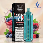 12K Puffs Al-Fakher Crown Bar Crystal V2 Disposable Vape