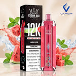 12K Puffs Al-Fakher Crown Bar Crystal V2 Disposable Vape