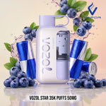Vozol Star 35K Puffs 50mg Disposable Vape, Abu-Dhabi