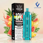 12K Puffs Al-Fakher Crown Bar Crystal V2 Disposable Vape