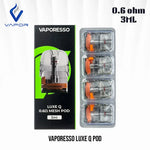 Vaporesso Luxe Q Replacement Pods 4-Pack, Sharjah