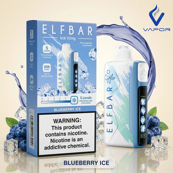 Elfbar Ice King Disposable Vape 30000 Puffs 50mg in Dubai
