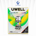 3mL Side-fill Uwell Caliburn GPP Alpha Pods 4-Pack