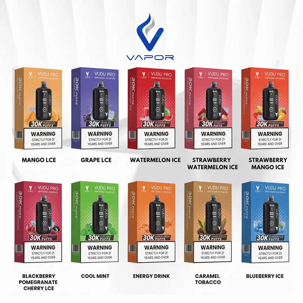 Vudu Pro 30000 Puffs Disposable Vape 20mg in Dubai