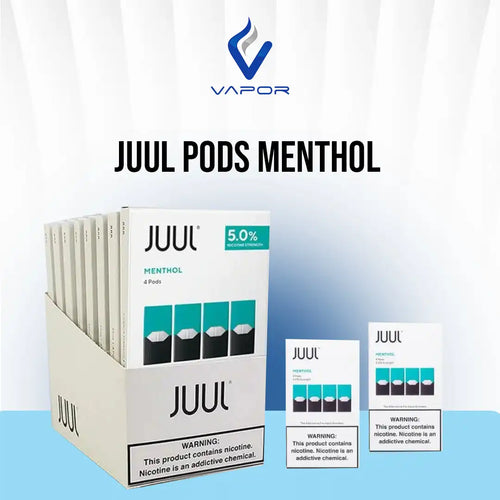 JUUL Menthol 50mg Replacement Pods, UAE
