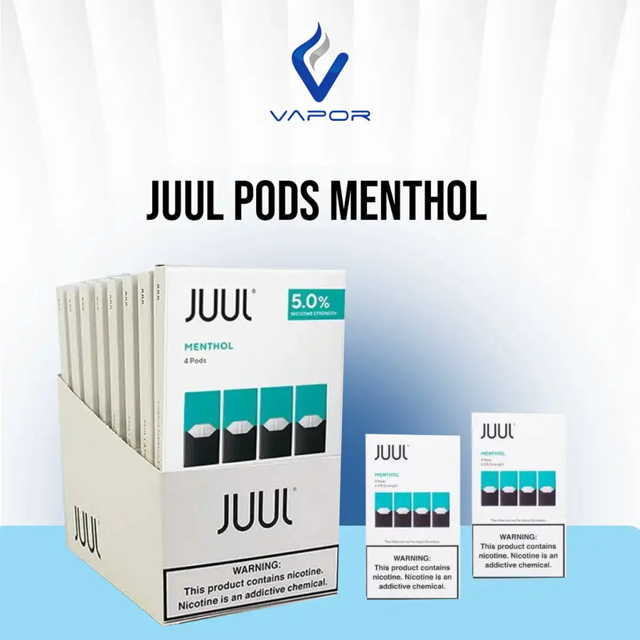 JUUL Menthol 50mg Replacement Pods, UAE