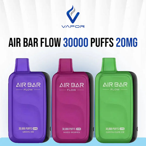 20mg Air Bar Flow 30000 Puffs Disposable Vape, Abu-Dhabi