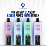 20mg JNR Shisha Classic 80000 Disposable Vape, Dubai
