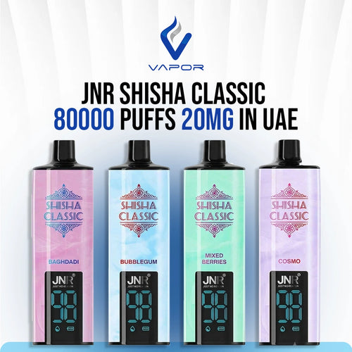 20mg JNR Shisha Classic 80000 Disposable Vape, Dubai