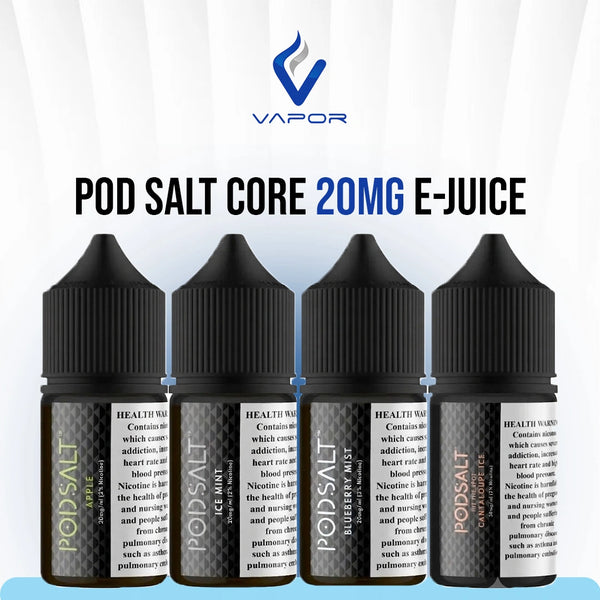 Pod Salt Core 20mg Nicotine Salt E-Liquid in Dubai