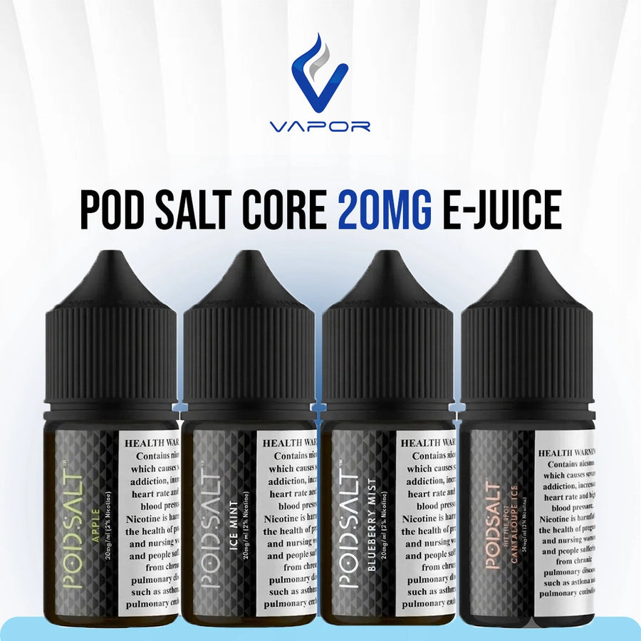 Pod Salt Core 20mg Nicotine Salt E-Liquid in Dubai