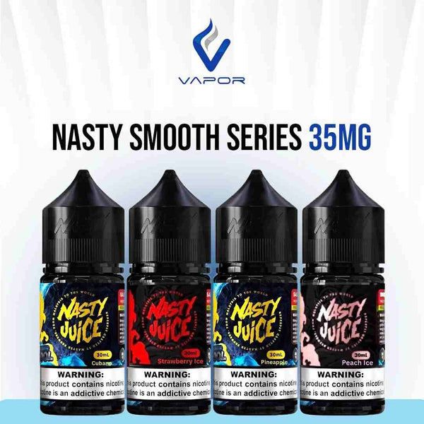 Nasty Smooth Series 35mg Salt Nicotine E-Liquid, UAE