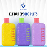 20mg ELF Bar EP8000 Puffs Disposable Vape, UAE