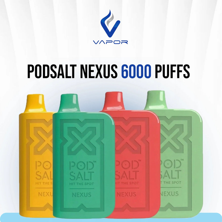 Pod Salt Nexus 6000 Puffs 20mg Disposable Vape, Dubai