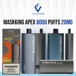 Maskking Apex 8000 Puffs Disposable Vape 20mg ,Sharjah