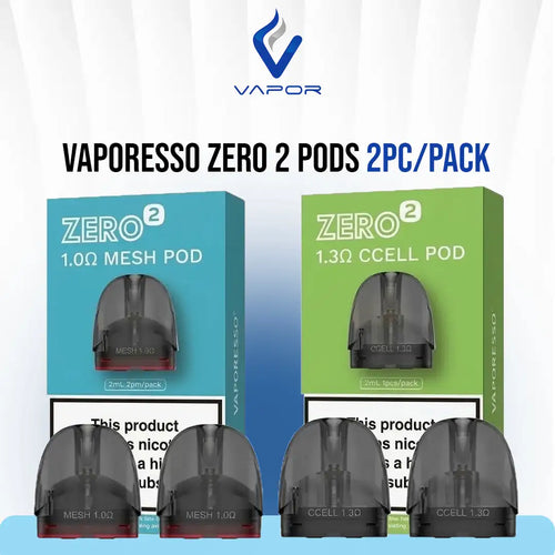 Vaporesso Zero 2 Replacement Pods 2-Pack in Dubai