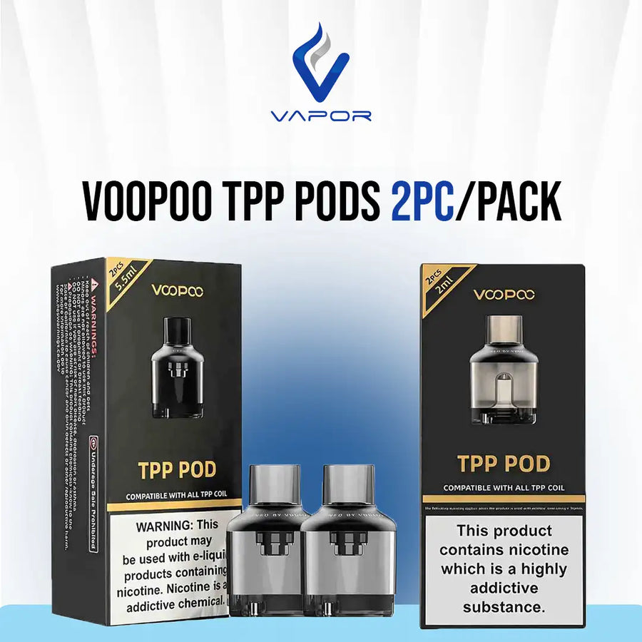 VooPoo TPP Replacement Pods 2Pc/Pack, Dubai