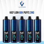 Kief Lion 60K Puffs 2Mg Disposable Vape in UAE