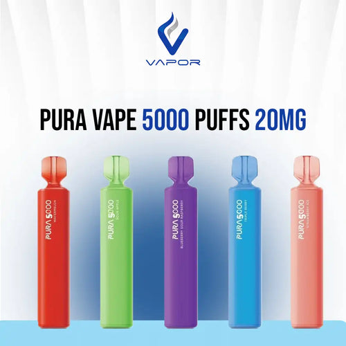Pura 5000 Puffs Disposable Vape 20mg in Sharjah, UAE