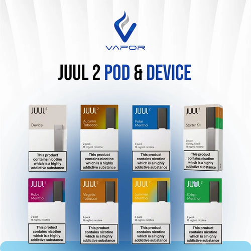 JUUL 2 Pod System for Simple Closed-Pod Vaping in Dubai