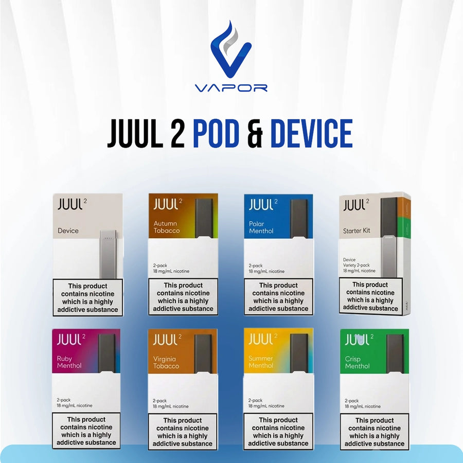 JUUL 2 Pod System for Simple Closed-Pod Vaping in Dubai