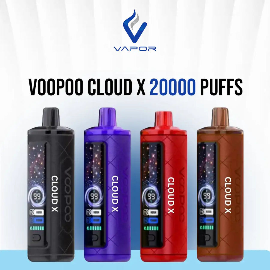 VooPoo Cloud X 20000 Puffs 6mg Disposable Vape, Sharjah