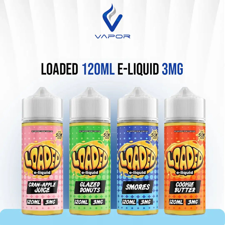 Loaded 120ml E-Liquid 3MG in Dubai