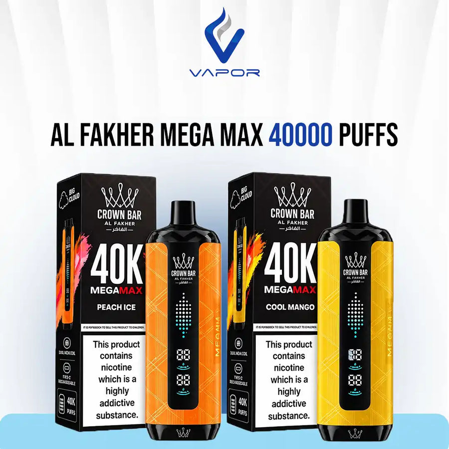 Al Fakher Mega Max 40000 Puffs Disposable Vape in Dubai