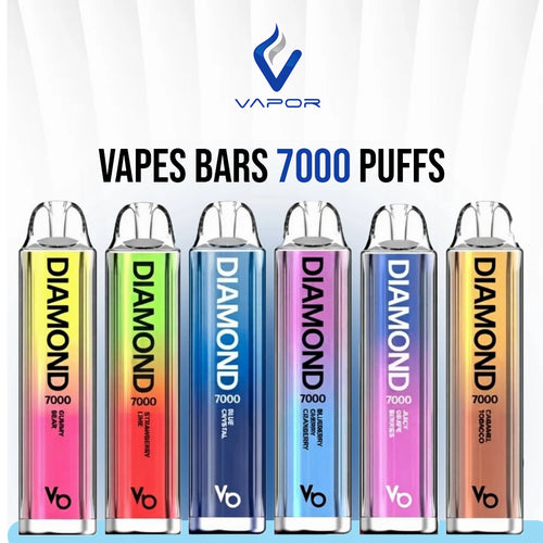 Vapes Bars Diamond 7000 Puffs 20Mg Disposable Vape