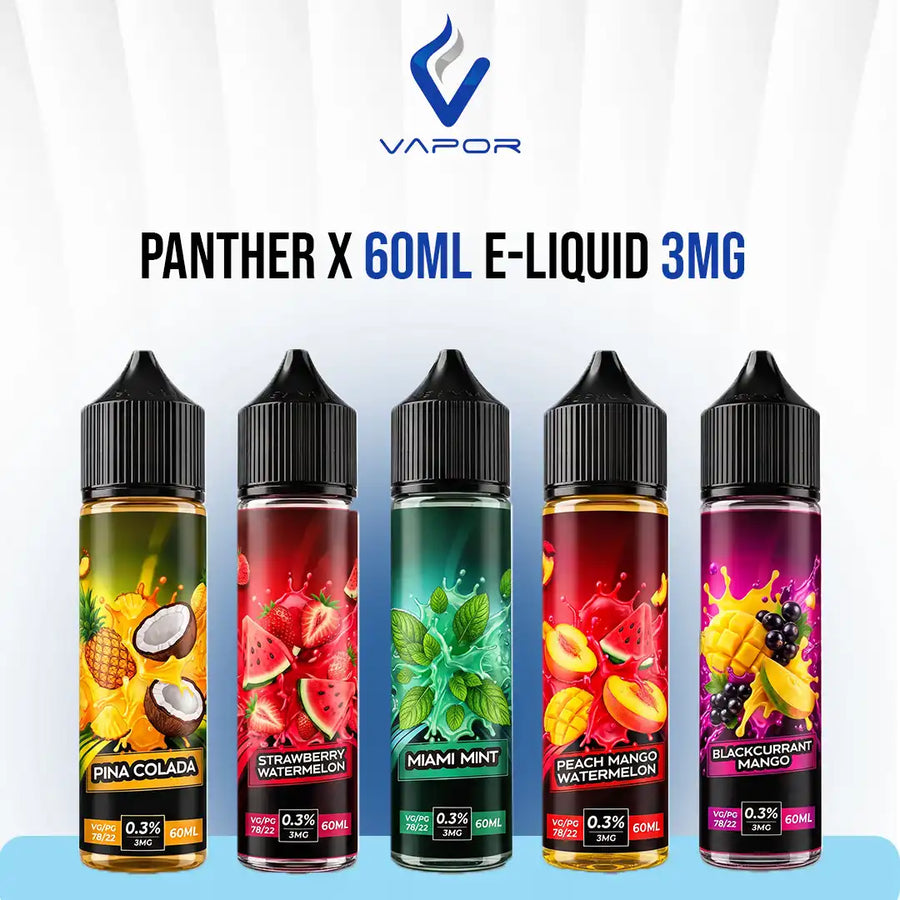 Panther X 60mL E-Liquid 3Mg Nicotine in UAE
