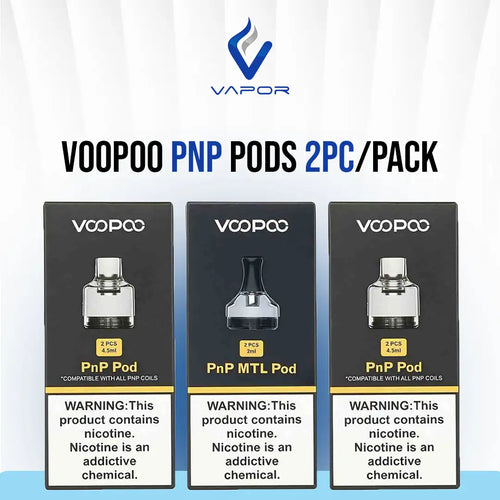 VooPoo Drag X/S PnP Pods MTL & DTL 2Pc/Pack, UAE