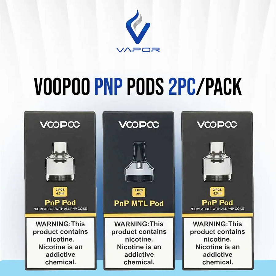 VooPoo Drag X/S PnP Pods MTL & DTL 2Pc/Pack, UAE