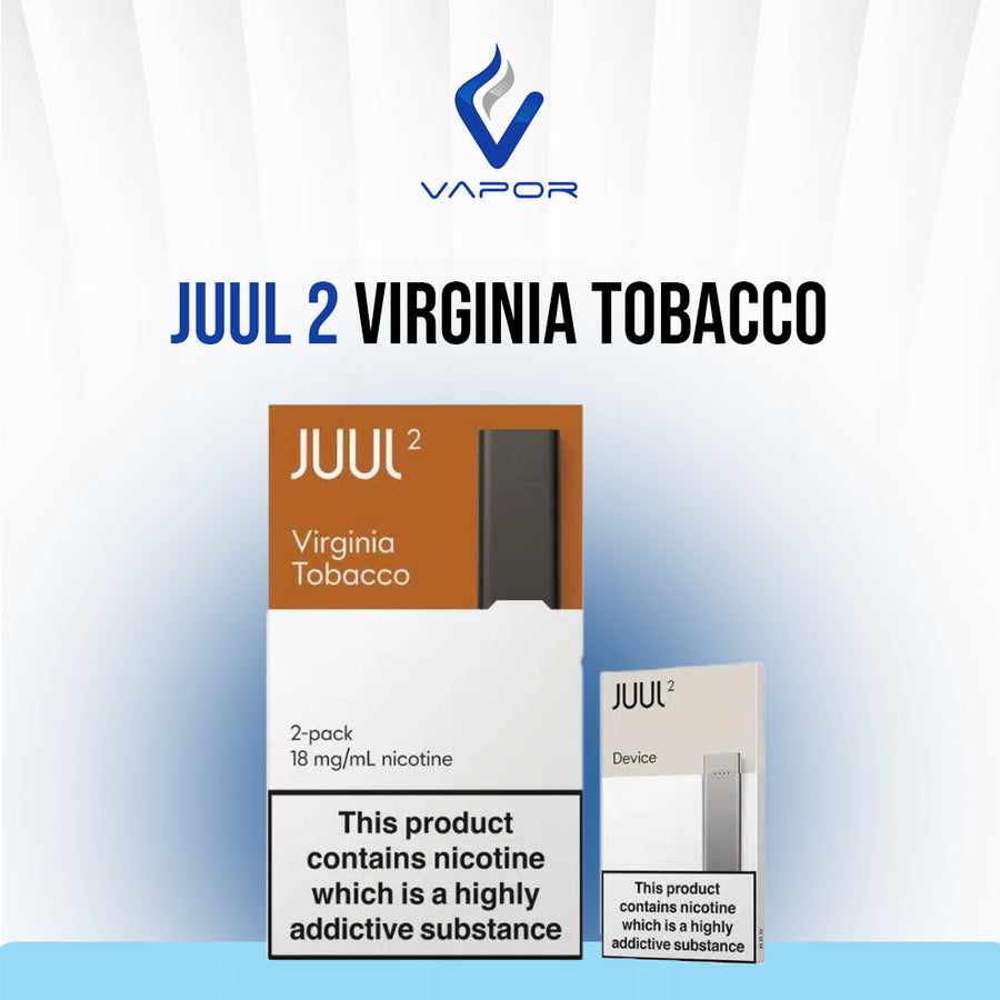 JUUL 2 Virginia Tobacco Replacement Pods