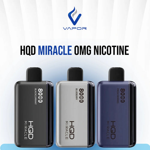 HQD Miracle 0mg Nicotine Disposable Vape in Dubai