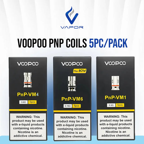 VooPoo PnP Replacement Coils Series 5Pc/Pack, UAE