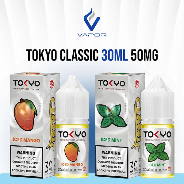 Tokyo Saltnic E-liquid Classic Series 50mg, Dubai
