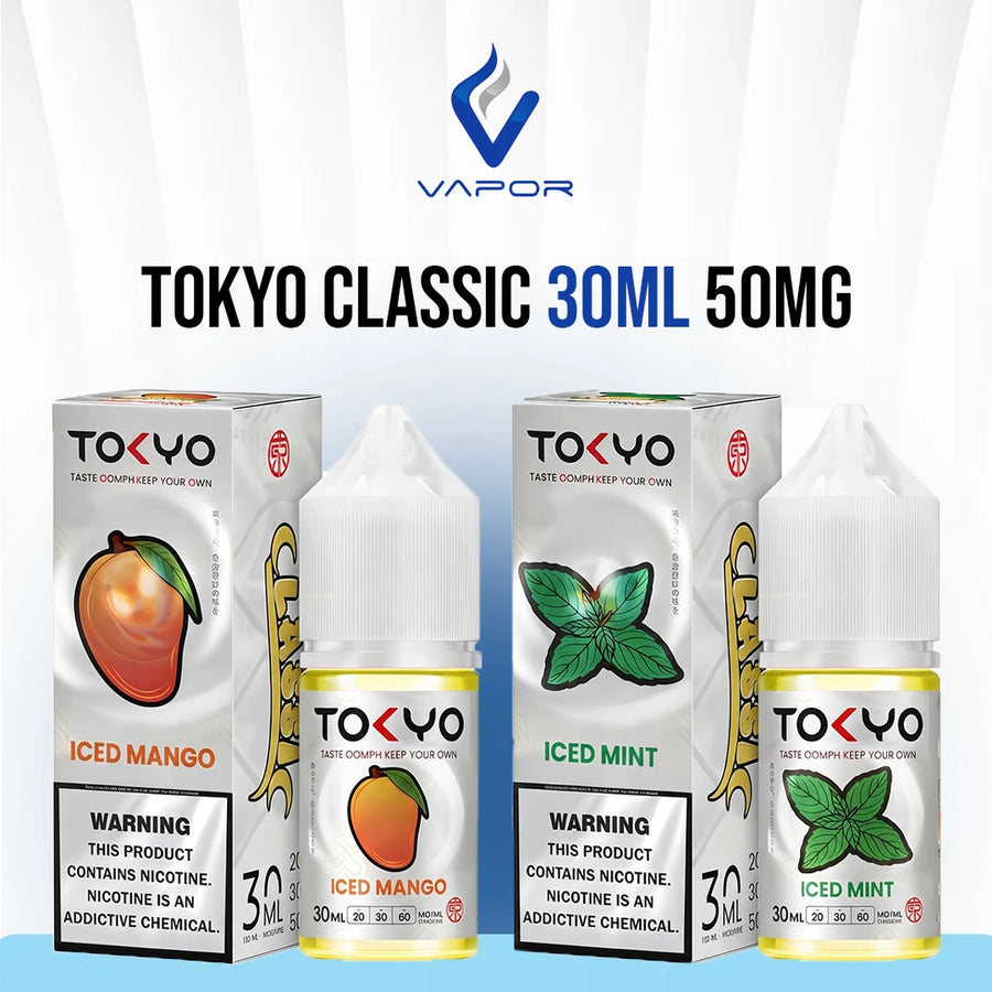 Tokyo Saltnic E-liquid Classic Series 50mg, Dubai