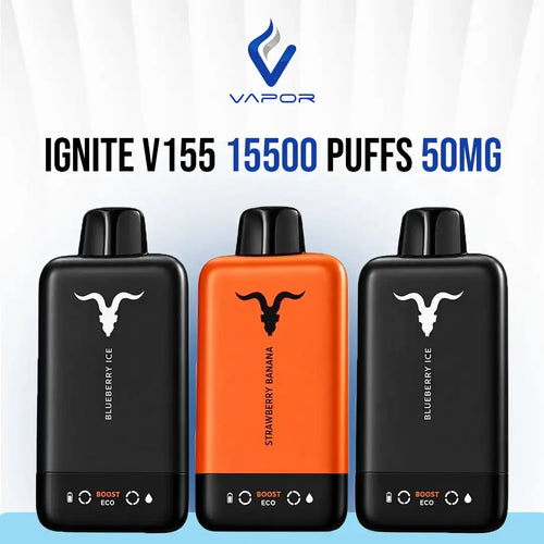 50mg IGNITE V155 15500 Puffs Disposable Vape, Dubai