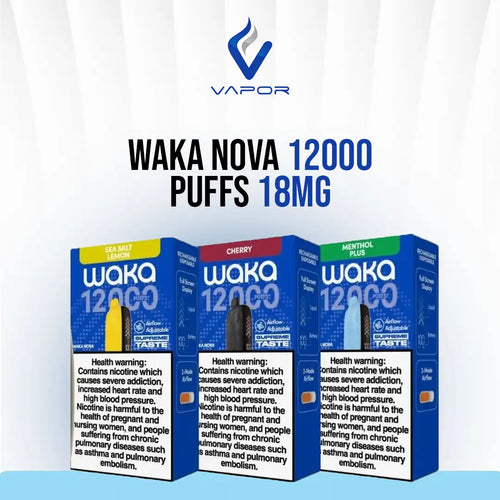 Waka Nova 12000 Puffs 18mg Disposable in the UAE