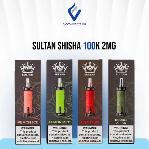Sultan Shisha 100K Disposable Vape 2MG in Sharjah