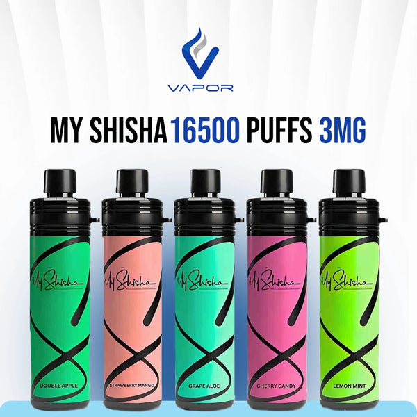 My Shisha XL 16500 Puffs 3mg Disposable Vape