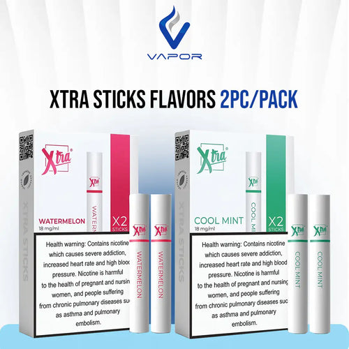 Xtra Sticks Flavors | Xtra SOL Compatible Sticks 2-Pack in Dubai