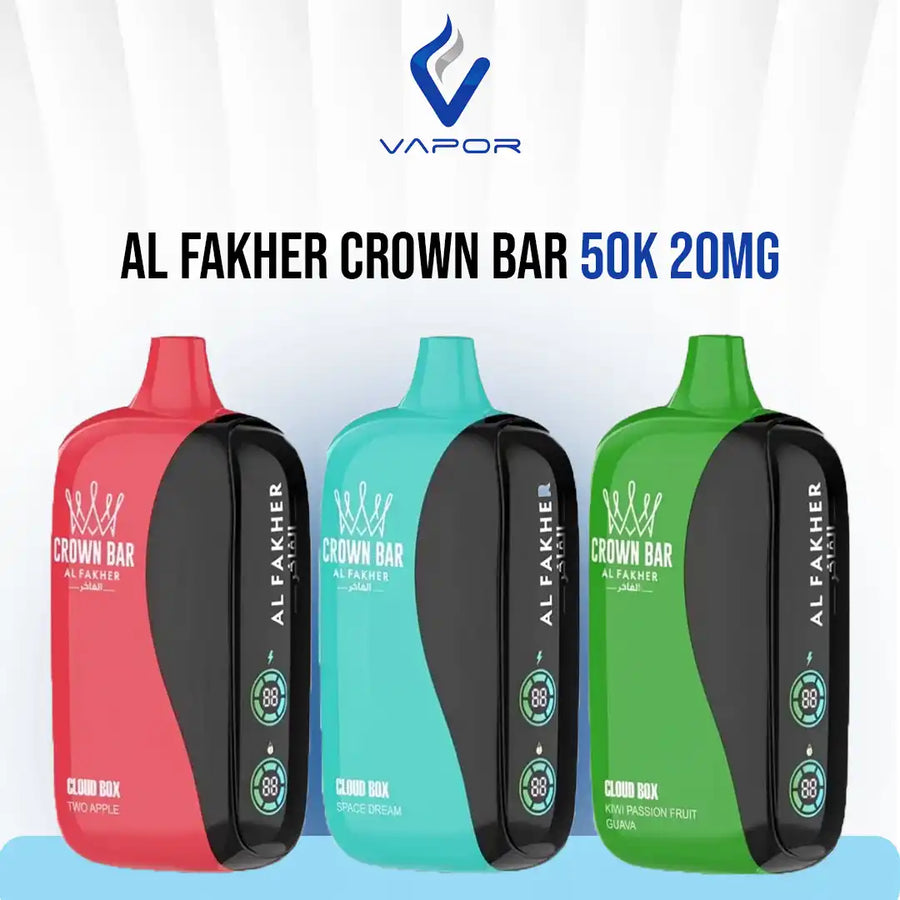 Al Fakher Crown Bar 50K 20Mg Disposable Vape in UAE