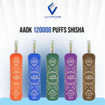 AAOK 80K Puffs DTL 2% Shisha Disposable Vape in UAE
