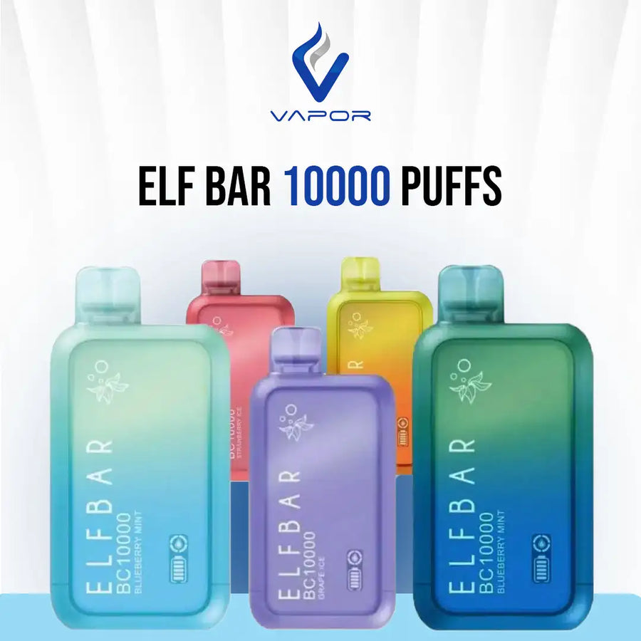 Elf Bar 50mg BC10000 Puffs Disposable Vape, Abu-Dhabi