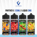 Panther X 120mL E-Liquid 3Mg Nicotine in UAE