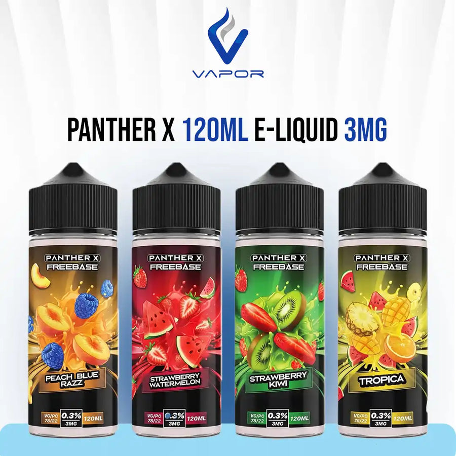 Panther X 120mL E-Liquid 3Mg Nicotine in UAE